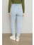 Yüksek Bel Kadın Mom Fit Jean – Açık Kar Mavisi Esnek Denim, Düz Dar Paça, Günlük Rahat Kalıp 4