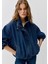Mira Dark Blue Icon Bomber Jean Ceket 1121058-A3354 3