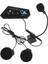 Intercom Bluetooth Kask Kulaklık Motosiklet Kulaklık 5.0 Bluetooth 4