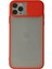 iPhone 11 Pro Kılıf Palm Buzlu Kamera Sürgülü Silikon - Kırmızı 1