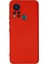 Infinix Hot 11S Kılıf Nano Içi Kadife Silikon - Kırmızı 1