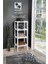 4 Katlı Beyaz Raf Kitaplık & Banyo Düzenleyicisi 100 CM-BRNS0047 1