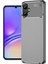 Samsung Galaxy A06 Kılıf Auto Focus Karbon Kapak - Gri 4