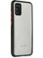 Samsung Galaxy A02S Kılıf Miami Şeffaf Silikon - Siyah 2
