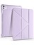 iPad Air 13 (2024) Kılıf Kalemlikli Mars Tablet Kılıfı - Açık Mor 1