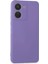 Vivo Y16 Kılıf First Silikon - Lila 1