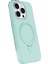 Apple iPhone 15 Pro Max Regal Magsafe Standlı Kapak - Su Yeşili 2