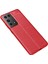 Samsung Galaxy S21 Ultra Kılıf Auto Focus Kapak - Kırmızı 2