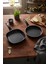 Carolin 2 Parça Grill Tava Seti Siyah ( 28CM -28 Cm) 3
