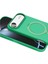 Apple Iphone 17 Air Regal Magsafe Standlı Kapak - Yeşil 2