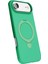 Apple Iphone 17 Air Regal Magsafe Standlı Kapak - Yeşil 3