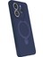 Xiaomi Redmi Note 14 4g Regal Magsafe Standlı Kapak - Lacivert 2