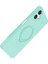Samsung Galaxy A06 Regal Magsafe Standlı Kapak - Su Yeşili 3