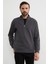 Fitilli Yarım Fermuarlı Sweatshirt 1