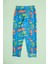 Play Yazı Baskılı Bisiklet Yaka Polar Unisex Çocuk Pijama Takımı 5