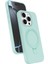 Apple Iphone 15 Pro Max Regal Magsafe Standlı Kapak - Su Yeşili 1
