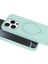Apple Iphone 15 Pro Max Regal Magsafe Standlı Kapak - Su Yeşili 4