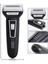 3'lü Set Saç Sakal Kesme Traş Makinesi Burun Kılı Alma Tıraş Makinesi 3