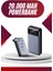 4 Çıkışlı 20.000 Mah Powerbank Uzun Pil Ömürlü Taşınabilir 1