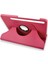 Samsung Galaxy X800 Tab S8 Plus 12.4 Kılıf 360 Tablet Deri Kılıf - Pembe 1