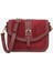 Kadın Bordo Hakiki Deri Çapraz Çanta 5K2CN69787 5