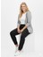 Kadın Büyük Beden Paçası Lastikli Eşofman Alt 21629 4