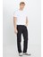 Pamuklu Regular Fit Normal Kesim Cepli Jean Kot Denim Pantolon 2