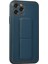 iPhone 11 Pro Kılıf Coco Deri Standlı Kapak - Mavi 2