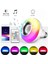 Bluetooth Hoparlör Akıllı Rgb LED Işık Renk Değiştirme Ses Bombası Ampül Görünümlü 2