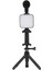 Telefon Tutucu Mini Mikrofonlu Tripod Vlog Çekim Video 5