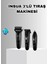 Insua Erkek Bakım Seti – 3 Başlıklı Şarjlı Tıraş Makinesi, 60 Dakika Kablosuz Kullanım 1