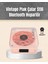 Retro Bluetooth Hoparlör – Yumuşak Gece Lambası ve Saat Göstergeli 1