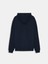 Uzun Kollu Kapüşonlu Basic Lacivert Sweatshırt 2