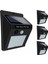 Solar Sensörlü Duvar Lambası Bahçe Lamba 20 LED Işık 4