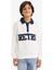Erkek Çocuk Oversize Geniş Kalıp Polo Yaka Baskılı Selanik Kumaş Sweatshirt G4386A825WN 4