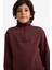 Erkek Çocuk Yarım Fermuarlı İçi Yumuşak Tüylü Sweatshirt G5547A825CW 3