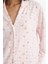 Pijama Takımı Regular Fit Desenli Uzun Kollu Üst Uzun Alt-Fall In LOVE G5777AX25AU 4