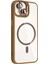 Joko Apple Iphone 14 Remim Lensli Magsafe Standlı Kapak - Kahverengi 2