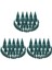 105 Pcs Minyatür Noel Ağacı Yapay Snow Frost Trees Çam Ağaçları Noel Diy Zanaat Partisi Dekorasyonu (4 Beden) (Yurt Dışından) 1