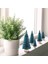 105 Pcs Minyatür Noel Ağacı Yapay Snow Frost Trees Çam Ağaçları Noel Diy Zanaat Partisi Dekorasyonu (4 Beden) (Yurt Dışından) 4