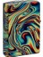 Çakmak Colorful Swirl Tasarımıyla Şık ve Dayanıklı Mat Beyaz Pirinç Alaşım 48612 6