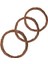 3pc 10/12 Inç Doğal Asma Çelenk Rattan Ring Diy El Sanatları Temel Çelenk Çelenk Yapımı Ev Dekorasyonu (Yurt Dışından) 1