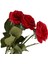 20 Pcs Lateks Gerçek Temas Gül Dekor Gülü Çiçekler Ipek Çiçekler Çiçek Düğün Buket Ev Tasarımı (Koyu Kırmızı) (Yurt Dışından) 4