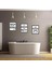 9 Adet Banyo Duvar Sanat Duvar Dekor Komik Vintage Banyo Tabelası Banyo Posterleri Duvar Tuvalet Banyo Dekor (Yurt Dışından) 5