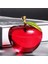 3x Crystal Apple Paperweight Pretty Crafts Sanat ve Koleksiyon Noel Hediyeleri Ev Düğün Dekorasyon Masası/araba Süsleri (A) (Yurt Dışından) 2