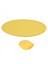 Katlanabilir Yuvarlak Fan-Sarı (Yurt Dışından) 1