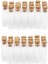 40PCS 11X32MM Minik Mini Boş Net Cork Cam Şişeleri 2ml (Yurt Dışından) 1