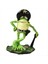 Kurbağa Şeyleri Figürinler Kurbağa Basketbol Oyuncusu Hediyesi Bu Eşsiz Kurbağa Heykeli Evinize Modern Bir Dokunuş Katıyor Oturma Odası C (Yurt Dışından) 1