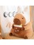 Capybara Peluş Oyuncak Yastığı Sevimli Capybara Dolgulu Hayvan Yumuşak Capybara Plushie Oyuncak Bebek Yastığı Dolgulu Capybara Oyuncak B (Yurt Dışından) 3