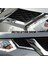 4pcs Chrome Ön Örgü Grille Grill Kafa Işık Kapağı Nissan Rogue X-Trail Için T32 2014 2015 2016 (Yurt Dışından) 4